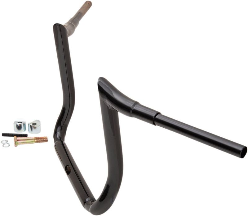 Apehanger styre LA Choppers Grande Prime 12 B12 1-1/2" svart Touring 79-13, Trike 14-19