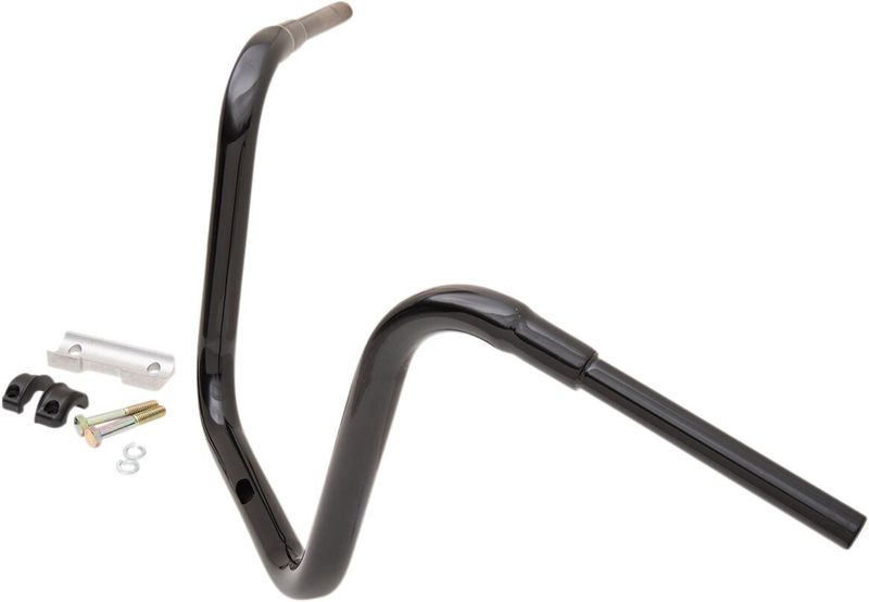 Apehanger styre LA Choppers Grande Traditional 14 B14 1-1/2" svart Touring 16-22