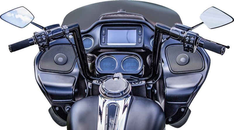 Styre Khrome Werks Buck-50 12 svart blå Touring 15-24