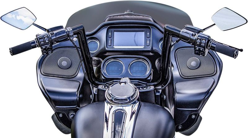 Styre Khrome Werks Buck-50 12 svart blå Touring 15-24