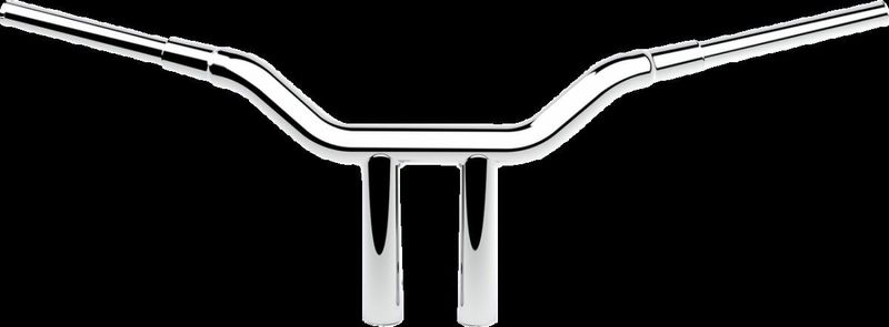 Styre LA Choppers Kage T-Bar 10 1-1/2" Touring 23-upp, Softail 25-upp krom