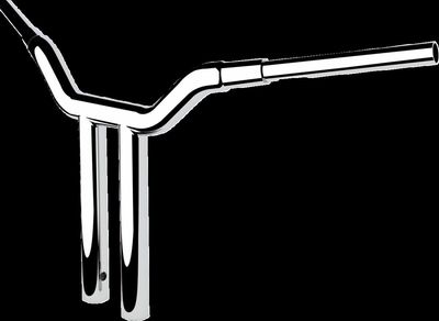 Styre LA Choppers Kage T-Bar 14 1-1/2" Touring 23-upp, Softail 25-upp krom