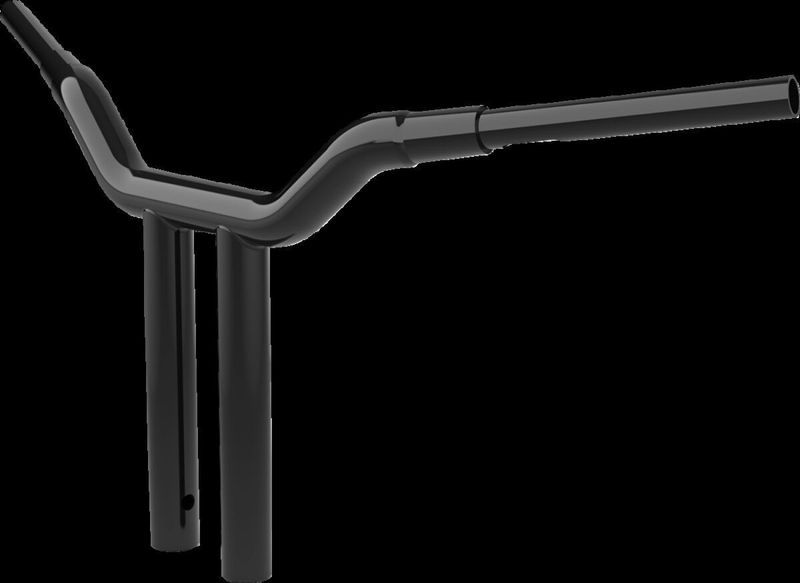 Styre LA Choppers Kage T-Bar 14 1-1/2" Touring 23-upp, Softail 25-upp svart