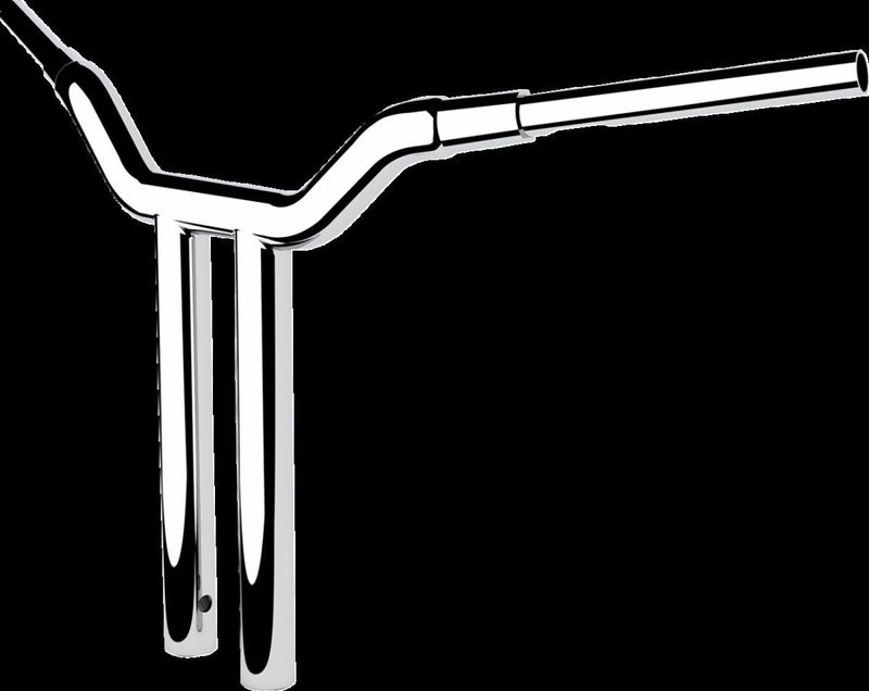 Styre LA Choppers Kage T-Bar 16 1-1/2" Touring 23-upp, Softail 25-upp krom