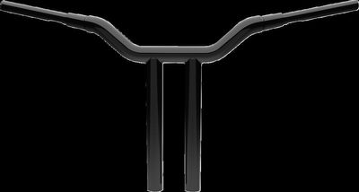 Styre LA Choppers Kage T-Bar 16 1-1/2" Touring 23-upp, Softail 25-upp svart