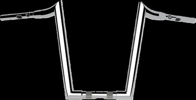 Apehanger styre LA Choppers Grande Prime 16C 1-1/2" Touring 23-upp, Softail 25-upp