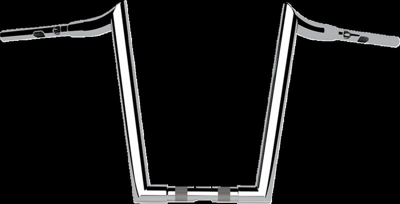 Apehanger styre LA Choppers Grande Prime 16C 1-1/2" Touring 23-upp, Softail 25-upp