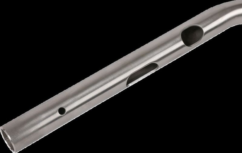 Styre Thrashin Supply Mid 1" rostfri stål Touring 23-upp, Softail 20-upp