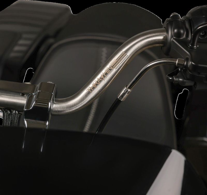 Styre Thrashin Supply High 1" rostfri stål Touring 23-upp, Softail 20-upp