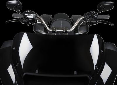Styre Thrashin Supply High 1" rostfri stål Touring 23-upp, Softail 20-upp