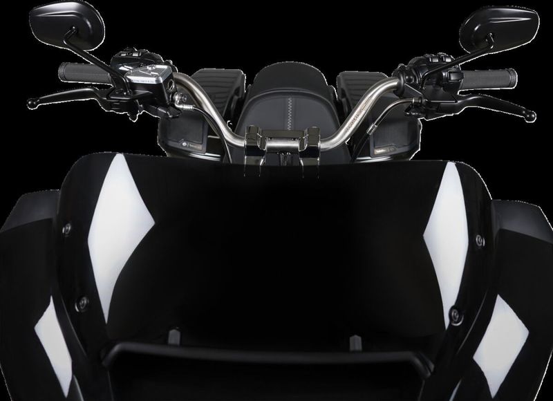 Styre Thrashin Supply High 1" rostfri stål Touring 23-upp, Softail 20-upp