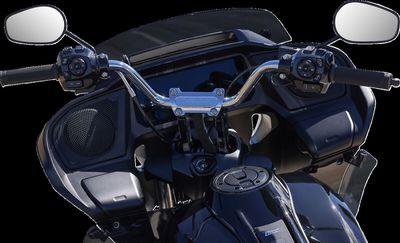 Styre Thrashin Supply High 1" Touring 23-upp, Softail 20-upp krom