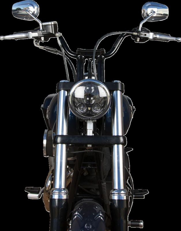 Styre Thrashin Supply High 1" Touring 23-upp, Softail 20-upp krom