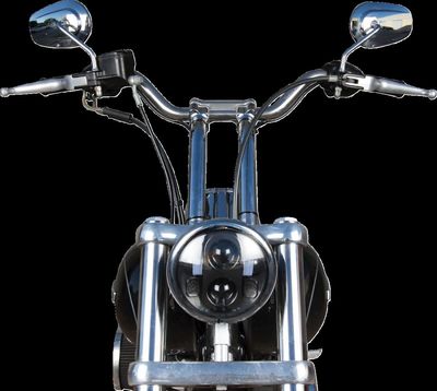 Styre Thrashin Supply Mid 1" Touring 23-upp, Softail 20-upp krom