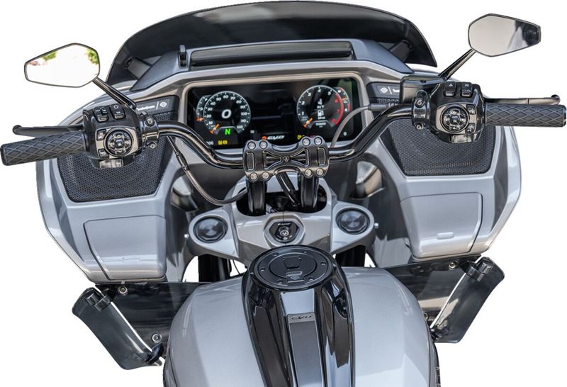 Styre Arlen Ness svart Touring 23-upp, Softail 25-upp 520-060