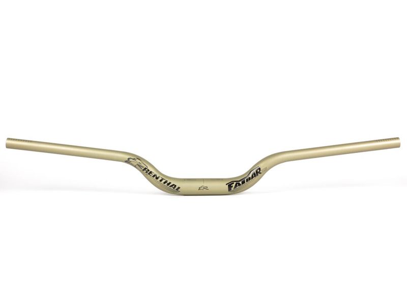 Styre riser Renthal Fatbar 35 Alugold 820mm 60mm aluminium guld