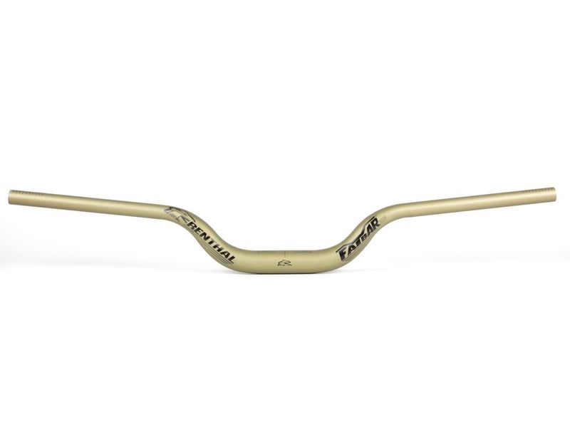 Styre riser Renthal Fatbar 35 Alugold 820mm 70mm aluminium guld