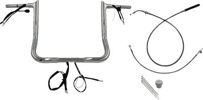 Styre Fat Baggers EZ 14 Flhx/se 1-1/4" krom Touring 23-upp