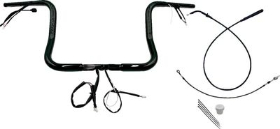 Styre Fat Baggers EZ 12 Flhx/se 1-1/4" rund svart Touring 23-upp
