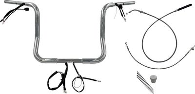 Styre Fat Baggers EZ 14 Flhx/se 1-1/4" rund krom Touring 23-upp