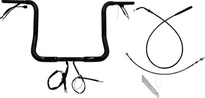 Styre Fat Baggers EZ 14 Flhx/se 1-1/4" rund svart Touring 23-upp