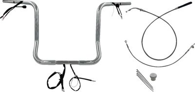 Styre Fat Baggers EZ 16 Flhx/se 1-1/4" rund krom Touring 23-upp