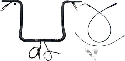 Styre Fat Baggers EZ 16 Flhx/se 1-1/4" rund svart Touring 23-upp
