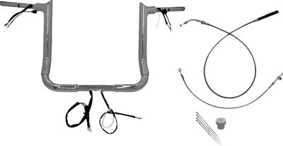 Styre Fat Baggers EZ 14 Flhx/se 1-1/2" krom Touring 23-upp