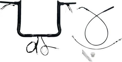 Styre Fat Baggers EZ 14 Flhx/se 1-1/2" svart Touring 23-upp