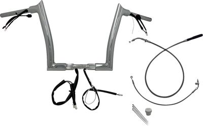 Styre Fat Baggers EZ Install 12 1-1/2" krom Touring 23-upp