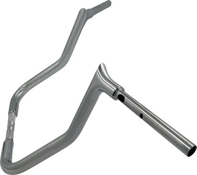 Styre Fat Baggers EZ Install Reduced 1-1/4" krom Touring 23-upp