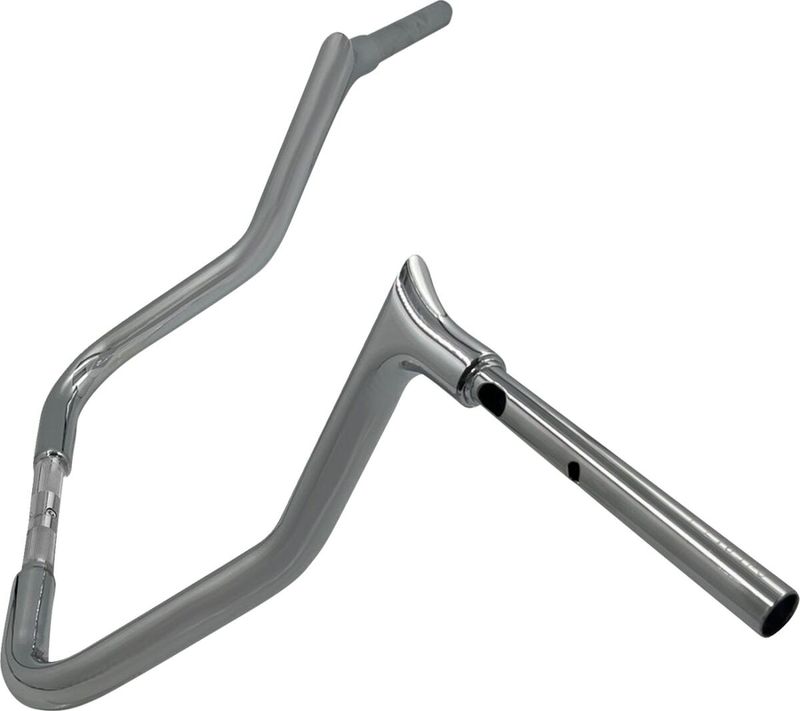 Styre Fat Baggers EZ Install Reduced 1-1/4" krom Touring 23-upp
