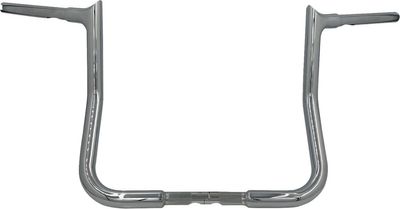 Styre Fat Baggers EZ Install Reduced 1-1/4" krom Touring 08-24, Trike 14-21