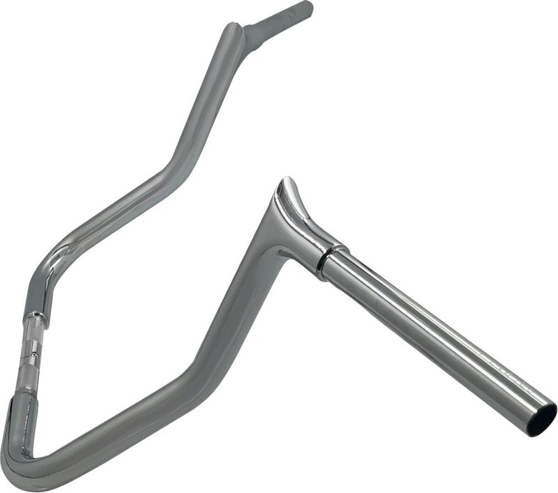Styre Fat Baggers EZ Install Reduced 1-1/4" krom Touring 08-24, Trike 14-21