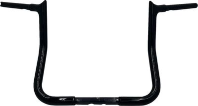 Styre Fat Baggers EZ 1-1/4" svart Touring 08-24, Trike 14-21