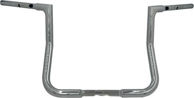 Styre Fat Baggers EZ Install Reduced 1-1/4" platt matt krom Touring 23-upp