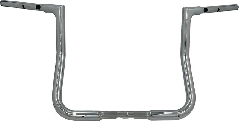 Styre Fat Baggers EZ Install Reduced 1-1/4" platt matt krom Touring 23-upp