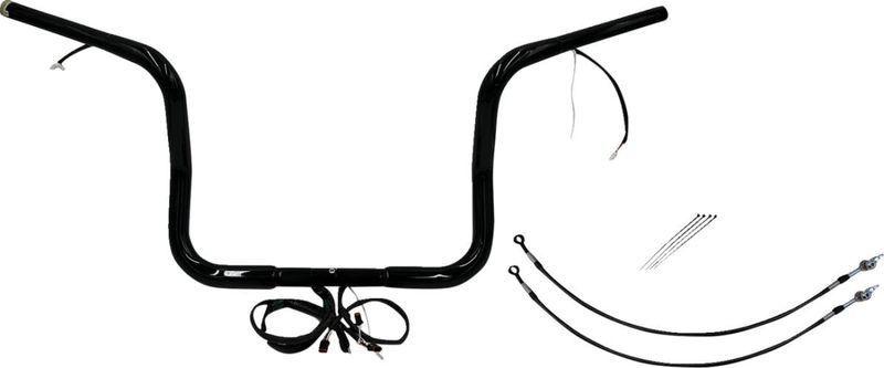 Styrsats Fat Baggers EZ Wired 12 1-1/4" 1.25 rund Touring 14-15, Trike 14-15 901512-B