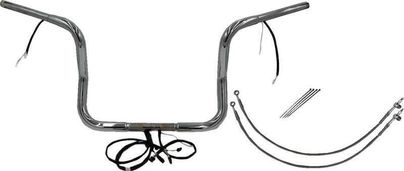Styrsats Fat Baggers EZ Wired 12 1-1/4" 1.25 rund Touring 16-20, Trike 16-19 902512