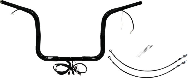 Styrsats Fat Baggers EZ Wired 12 1-1/4" 1.25 rund Touring 16-20, Trike 16-19 902512-B