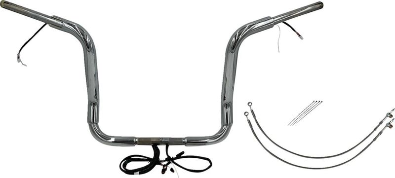 Styrsats Fat Baggers EZ Wired 14 CH1.5 1-1/2" rund Touring 16-20, Trike 16-19
