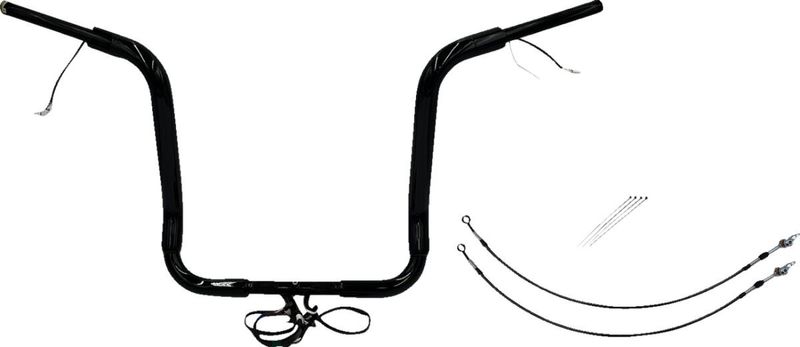 Styrsats Fat Baggers EZ Wired BL1.5 1-1/2" rund Touring 16-20, Trike 16-19
