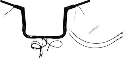 Styrsats Fat Baggers EZ Wired 12 1-1/2" 1.512 platt Touring 14-15, Trike 14-15 blå