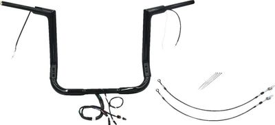 Styrsats Fat Baggers EZ Wired 1-1/2" 1.514 platt Touring 14-15, Trike 14-15 blå