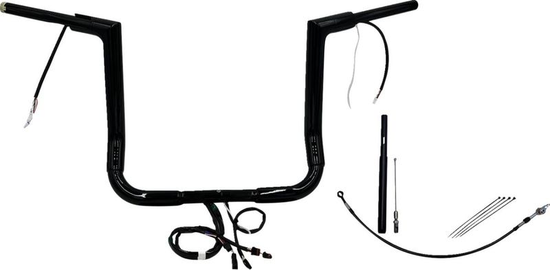 Styrsats Fat Baggers EZ Wired 14 BL.1.5 1-1/2" platt Touring 21-upp, Trike 21