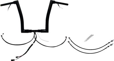 Styrsats Fat Baggers EZ Wired 14 BL.1.5 1-1/2" platt Touring 15