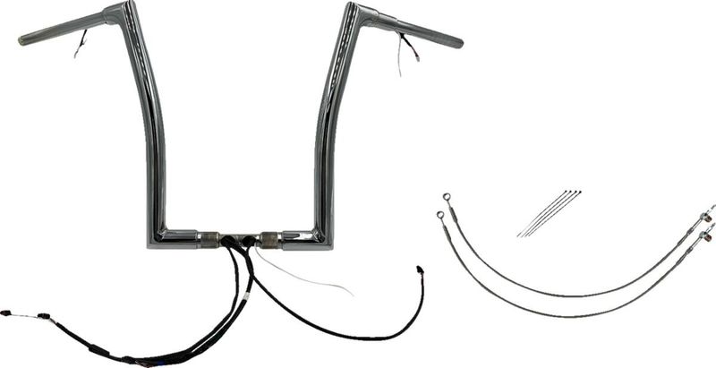 Styrsats Fat Baggers EZ Wired 1.516FLTR 1-1/2" platt Touring 16-20