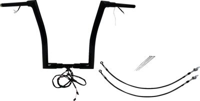 Styrsats Fat Baggers EZ Wired 1-1/2" platt blå Touring 16-20