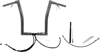 Styrsats Fat Baggers EZ Wired 16 1.516F-TOP 1-1/2" platt Touring 21-23 krom