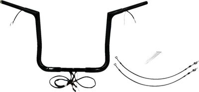 Styrsats Fat Baggers EZ Wired 1-1/4" platt Touring 14-15, Trike 14-15 701214-B